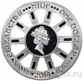 Ниуэ 1 доллар 2014 Колесо фортуны