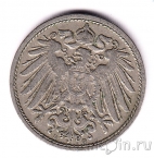 Германская Империя 10 пфеннигов 1900 (D)