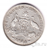 Австралия 1 флорин 1934