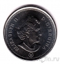 Канада 25 центов 2013