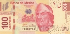 Мексика 100 песо 2019
