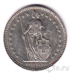 Швейцария 2 франка 1996
