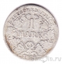 Германская Империя 1 марка 1874 (A)