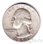 США 25 центов 1953 (D)