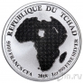 Чад 5000 франков 2018 Африканский Лев	