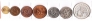 Мексика набор 7 монет 1950-1970