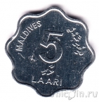 Мальдивы 5 лаари 1990