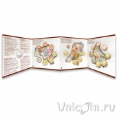 Бенилюкс набор евро 2021 (3 набора по 8 монет)