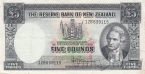 Новая Зеландия 5 фунтов 1940-1967