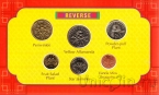 Сингапур набор 7 монет 1997 (в буклете)