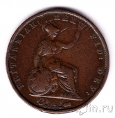 Великобритания 1/2 пенни 1831