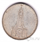 Германия 5 марок 1934 Кирха (G)