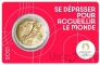 Франция 2 евро 2021 Олимпийские игры 2024 года в Париже (Красная)