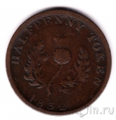 Новая Шотландия 1/2 пенни 1832 (№1)