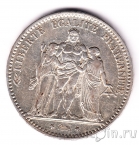 Франция 5 франков 1876