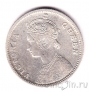 Британская Индия 1/4 рупии 1862