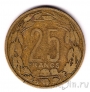 Камерун 25 франков 1962