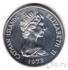 Каймановы острова 5 долларов 1973