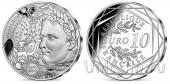 Франция 10 евро 2021 200 лет со дня смерти Наполеона Бонапарта