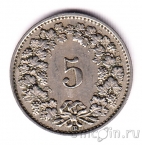 Швейцария 5 раппенов 1929
