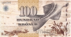 Фарерские острова 100 крон 2002