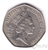 Гернси 50 пенсов 1989