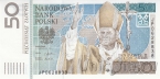 Польша 50 злотых 2006 Иоанн Павел II