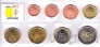 Ватикан набор евро монет 2017 (без буклета)