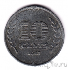 Нидерланды 10 центов 1943