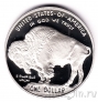 США 1 доллар 2001 Коренные американцы - Бизон (Proof)
