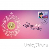 Австралия 1 доллар 2021 95 лет Королеве Елизавете II