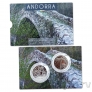 Андорра набор 2 монеты 1,25 евро 2021 Наследие Андорры