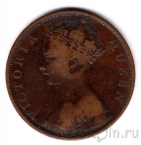 Гонконг 1 цент 1863