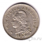 Аргентина 10 сентаво 1898
