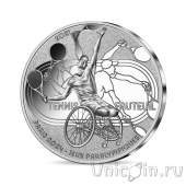 Франция 10 евро 2021 Паралимпийские игры в Париже 2024: Теннис на колясках