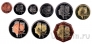 Остров Синт-Эстатиус набор 9 монет 2012