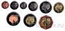 Остров Бонайре набор 9 монет 2012