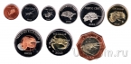 Остров Бонайре набор 9 монет 2013