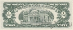 США 2 доллара 1963