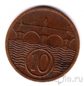 Чехословакия 10 геллеров 1930