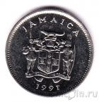 Ямайка 5 центов 1991