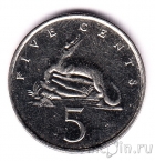 Ямайка 5 центов 1991