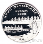 Бенин 1000 франков 1999 Олимпиада в Сиднее (серебро)