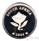 ЮАР 2 1/2 цента 2004 Хищные птицы - Сова