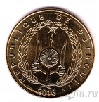 Джибути 20 франков 2016