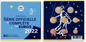 Франция набор евро 2022 (в буклете)