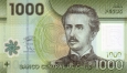 Чили 1000 песо 2020