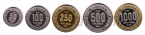 Габон набор 5 монет 2020 Фауна. 60 лет Независимости