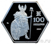 Внешние Гебриды 100 шиллингов 2021 Кельт