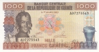 Гвинея 1000 франков 1985